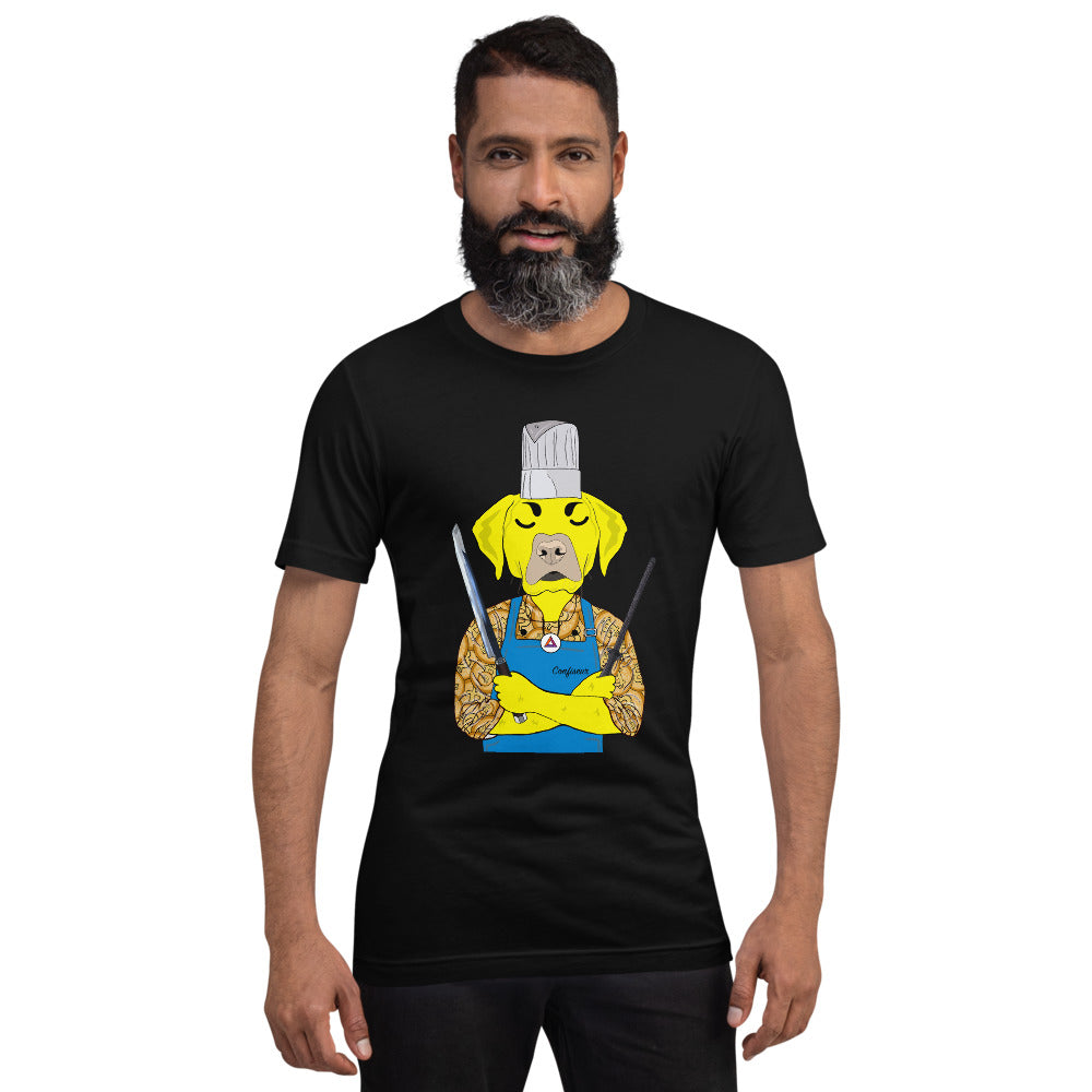 Chef Boi R Doge: Members only merch: Short-Sleeve Unisex T-Shirt 3