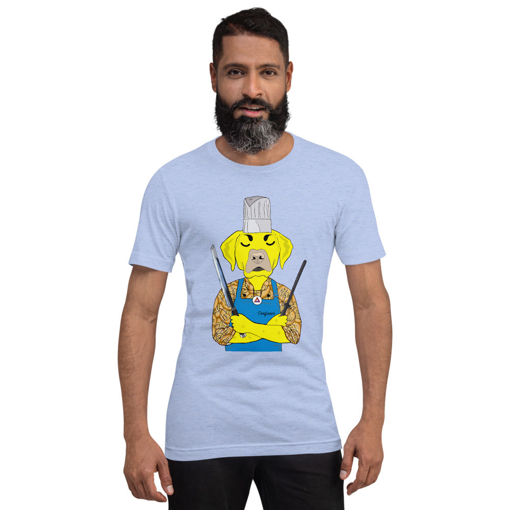 Chef Boi R Doge: Members only merch: Short-Sleeve Unisex T-Shirt 3