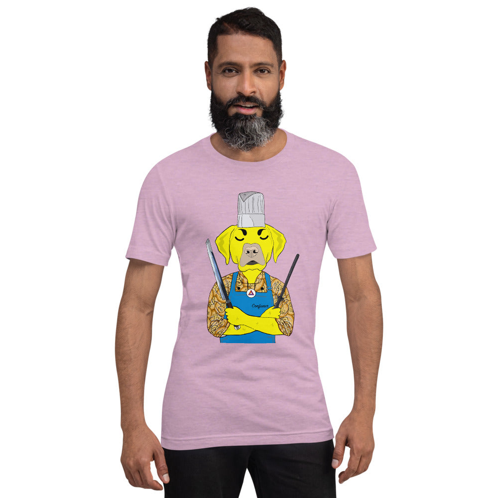 Chef Boi R Doge: Members only merch: Short-Sleeve Unisex T-Shirt 3