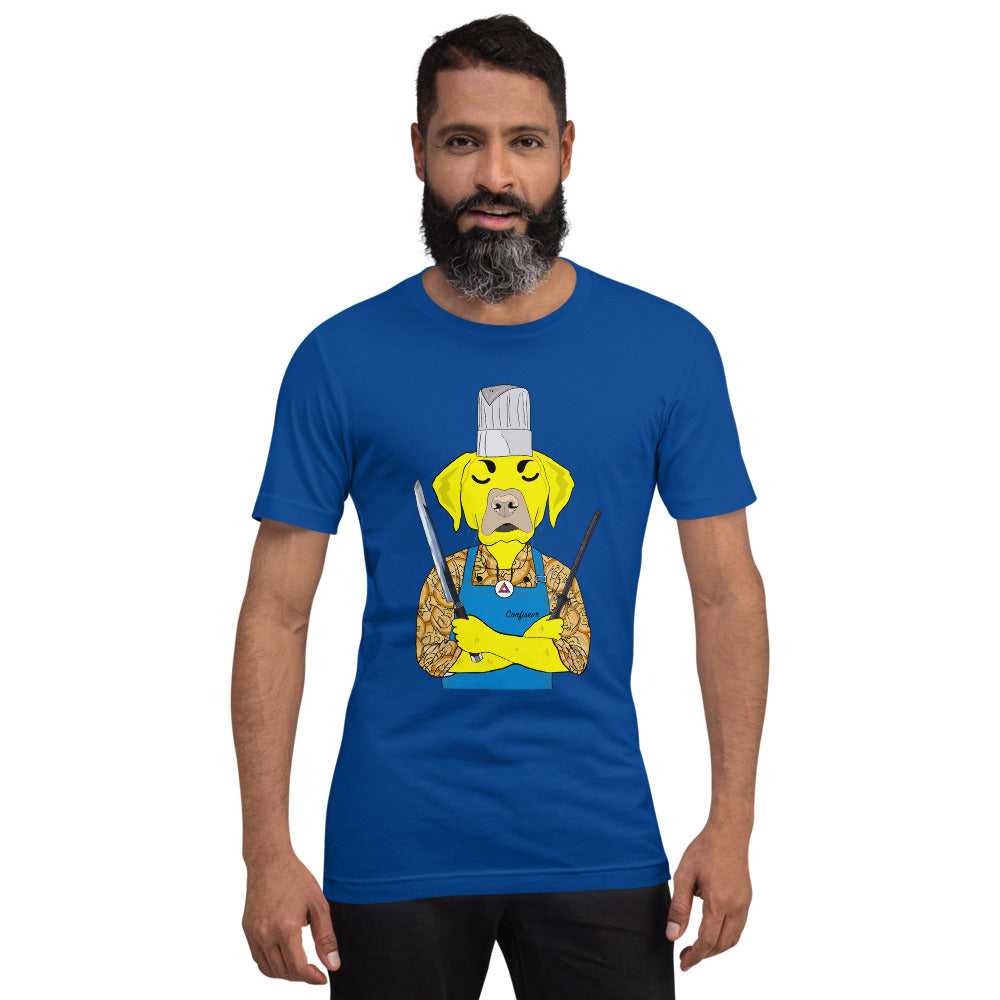 Chef Boi R Doge: Members only merch: Short-Sleeve Unisex T-Shirt 3