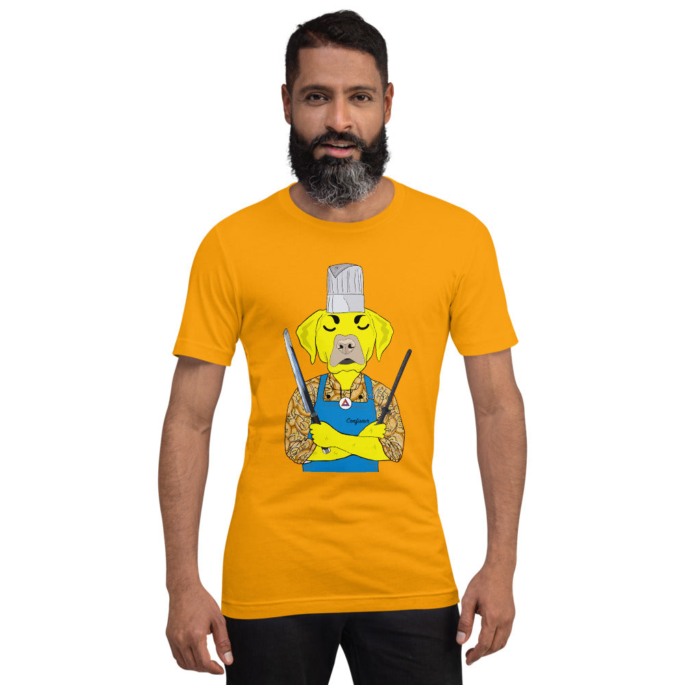 Chef Boi R Doge: Members only merch: Short-Sleeve Unisex T-Shirt 3